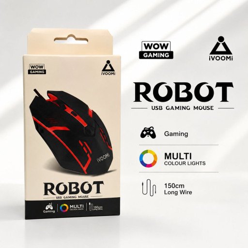 iVOOMi ROBOT USB Gaming Mouse