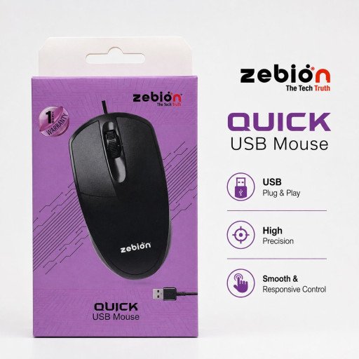 Zebion QUICK USB Mouse