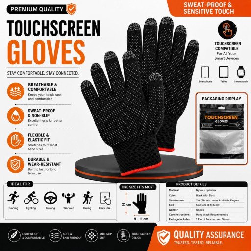 Premium Touchscreen Gloves