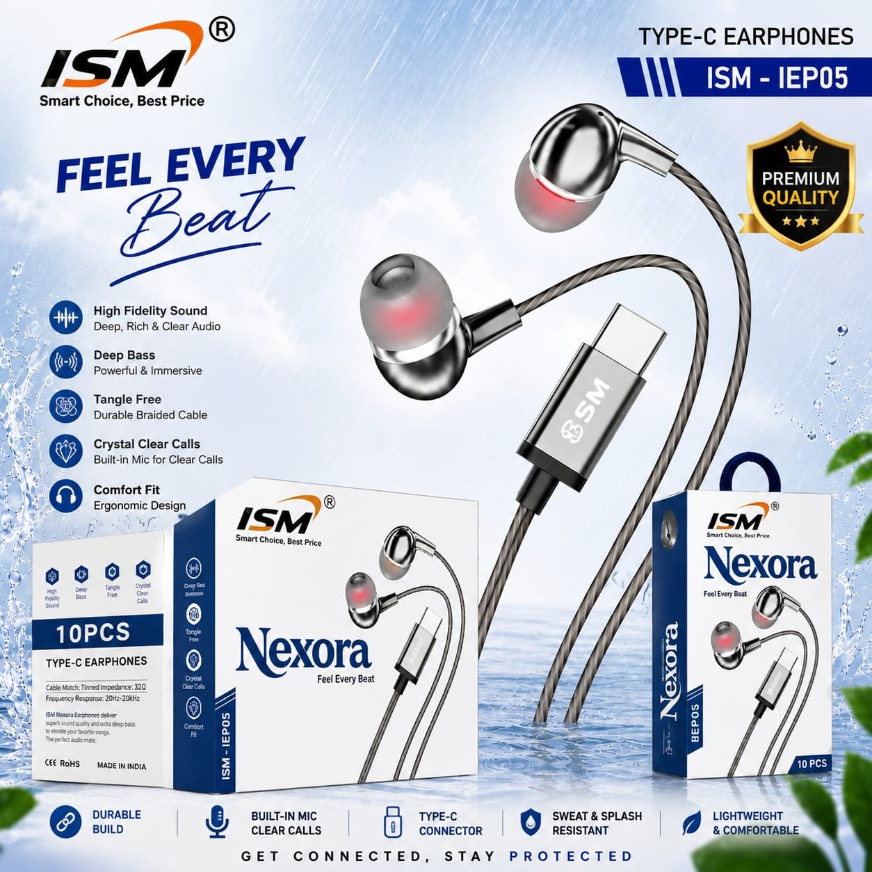 ISM IEP05 NEXORE Type c Earphone