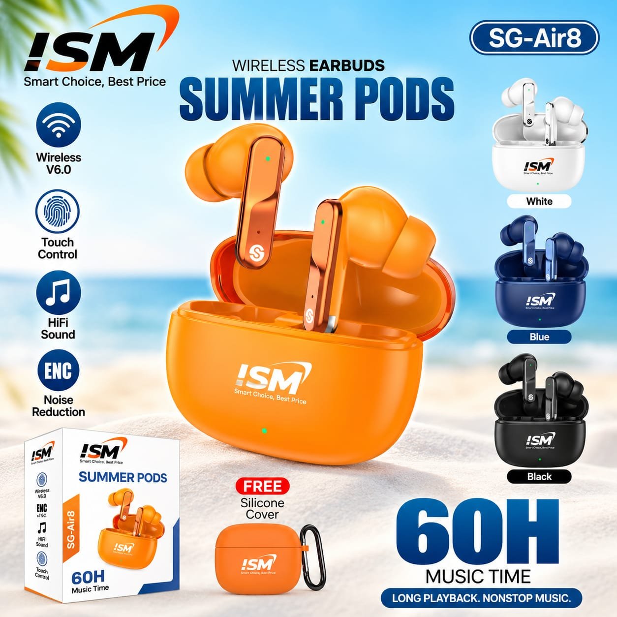 ISM IAIR8 Summer Pods 6M Warranty