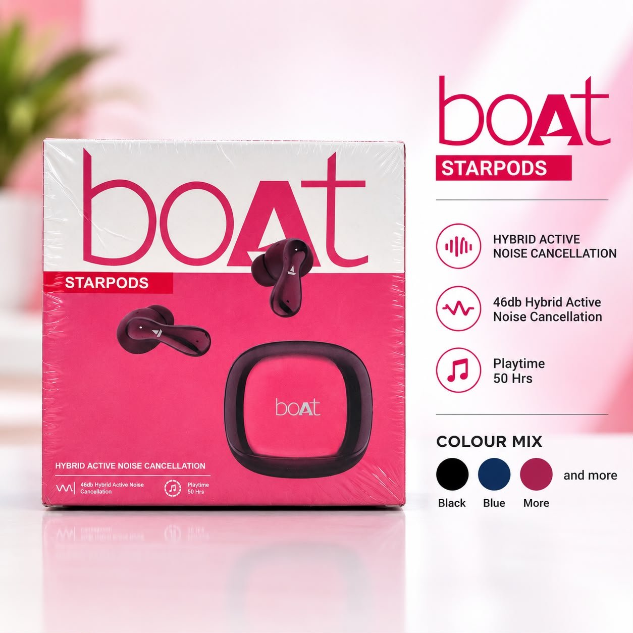 Boat StarPods Wireless Bluetooth Ear buds