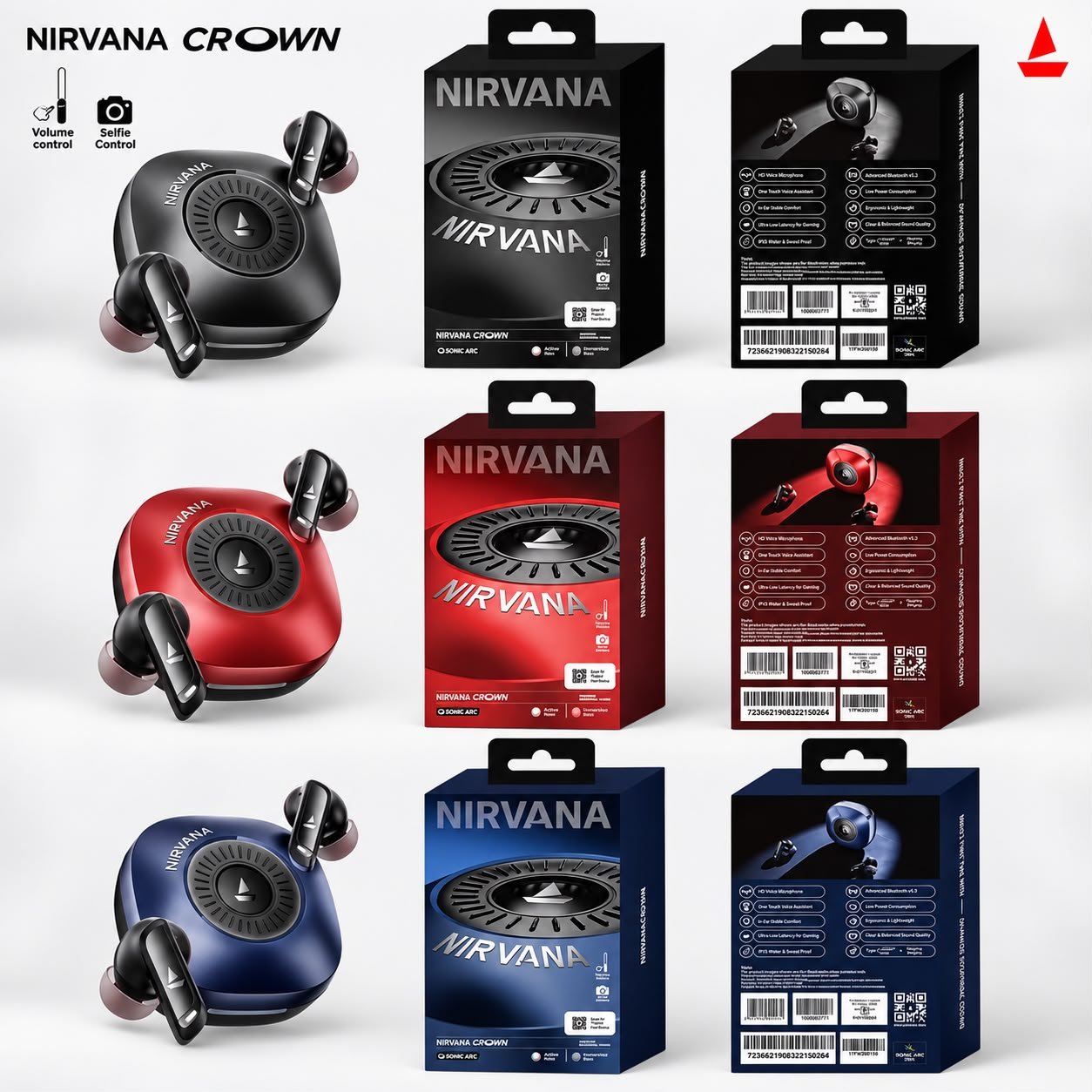 Nirvana Grown Wireless Bluetooth Ear buds