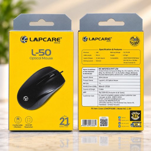 LAPCARE L-50 Optical Mouse