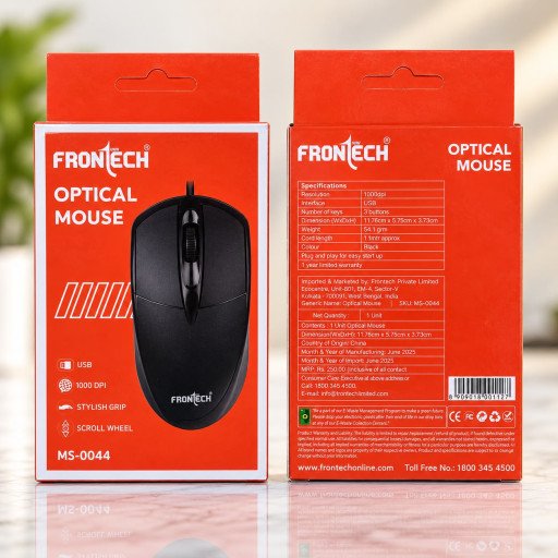 FRONTECH Optical Mouse – MS-0044