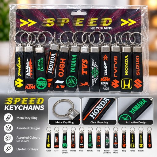 Speed Bike Keychain – Assorted Designs F6
