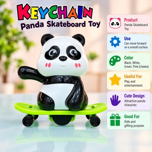 Panda Skateboard Moving Toy F14