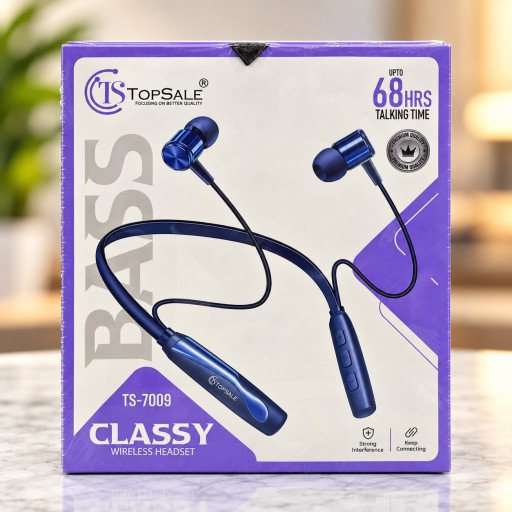 TOPSALE CLASSY TS-7009 Wireless Neckband 6M Warranty