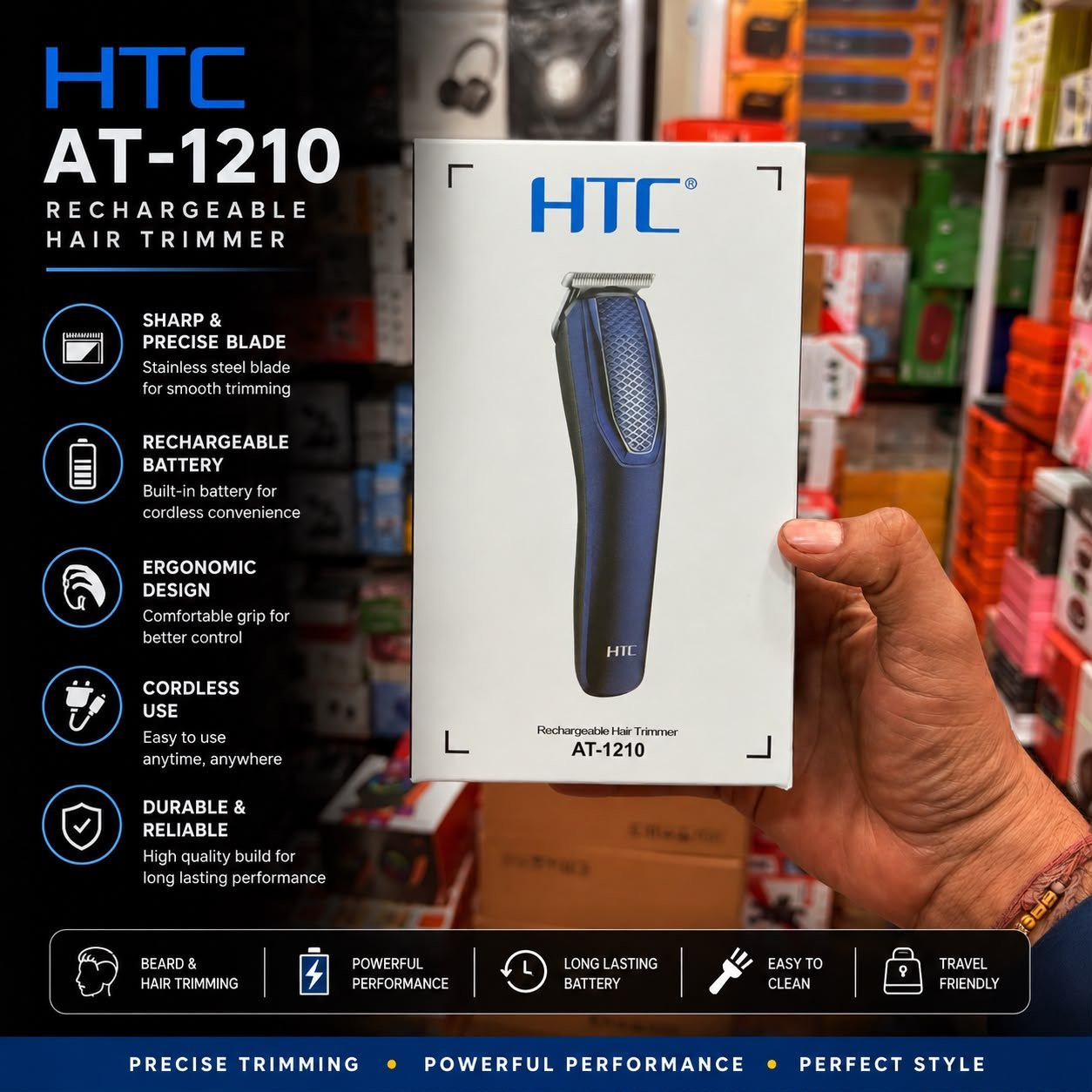 HTC AT 1210 Trimmer