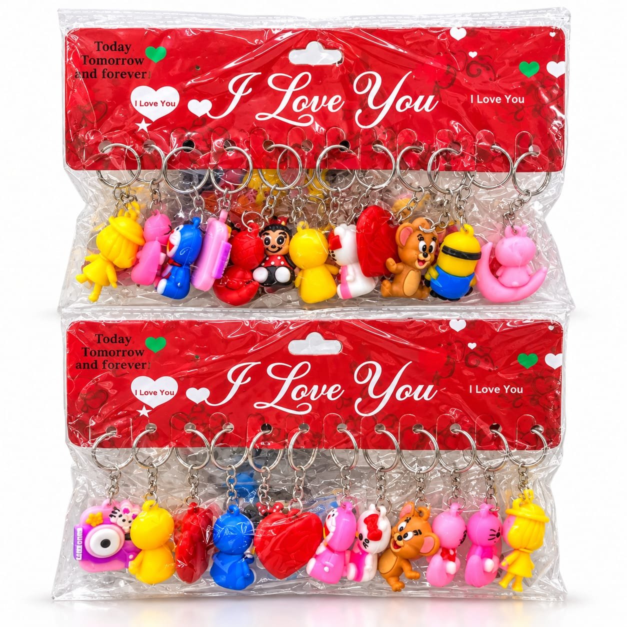 Cartoon Character Keychain A13 (12 Pcs Packet)