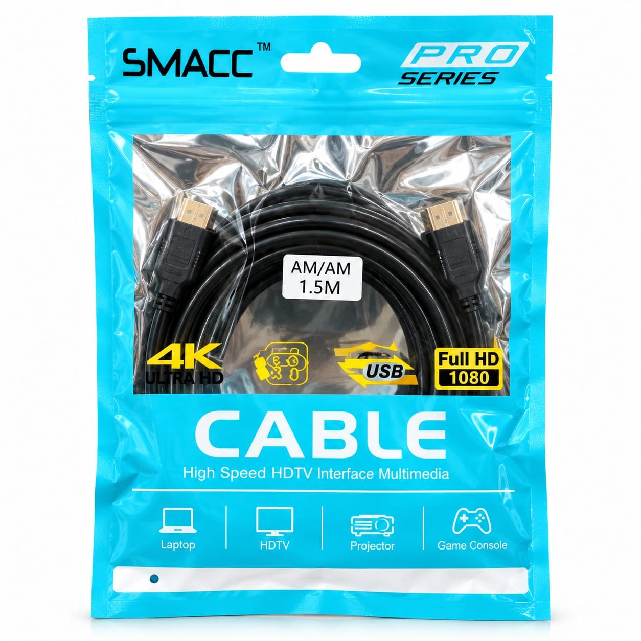 Male to female Cable Poly Packing