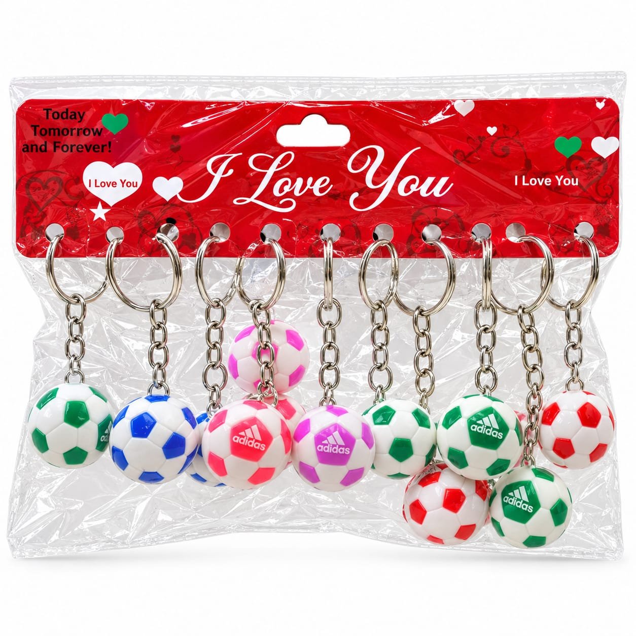 boll keychain malti colour