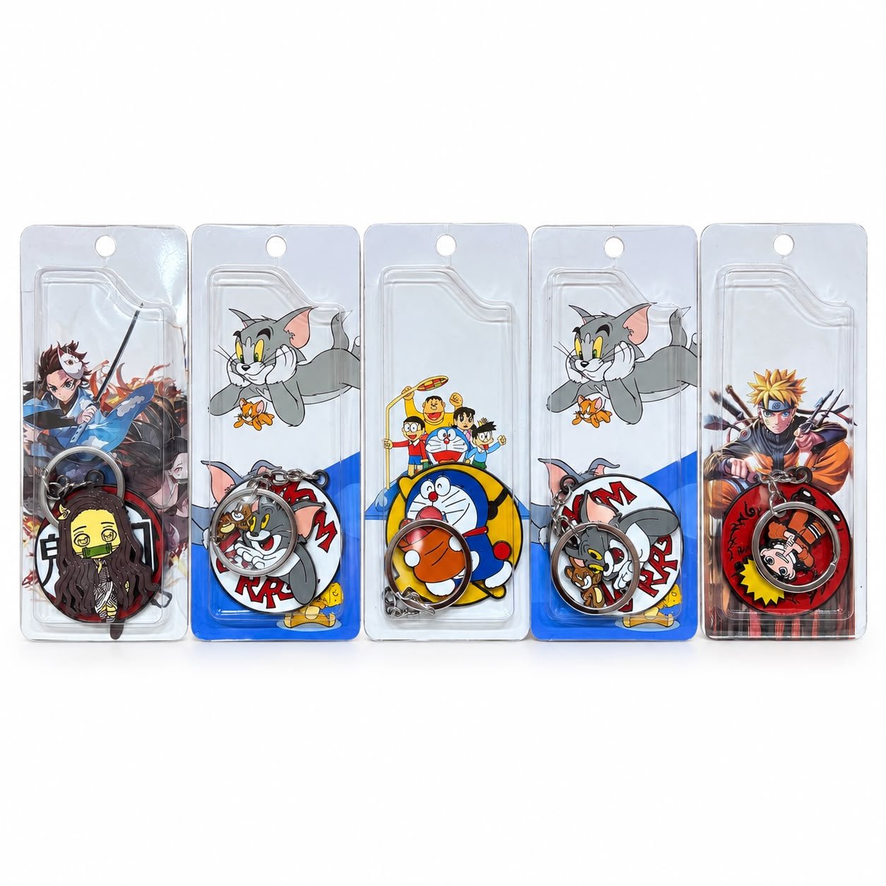Naruto Spinner Keychain / Rotating Anime Keychain