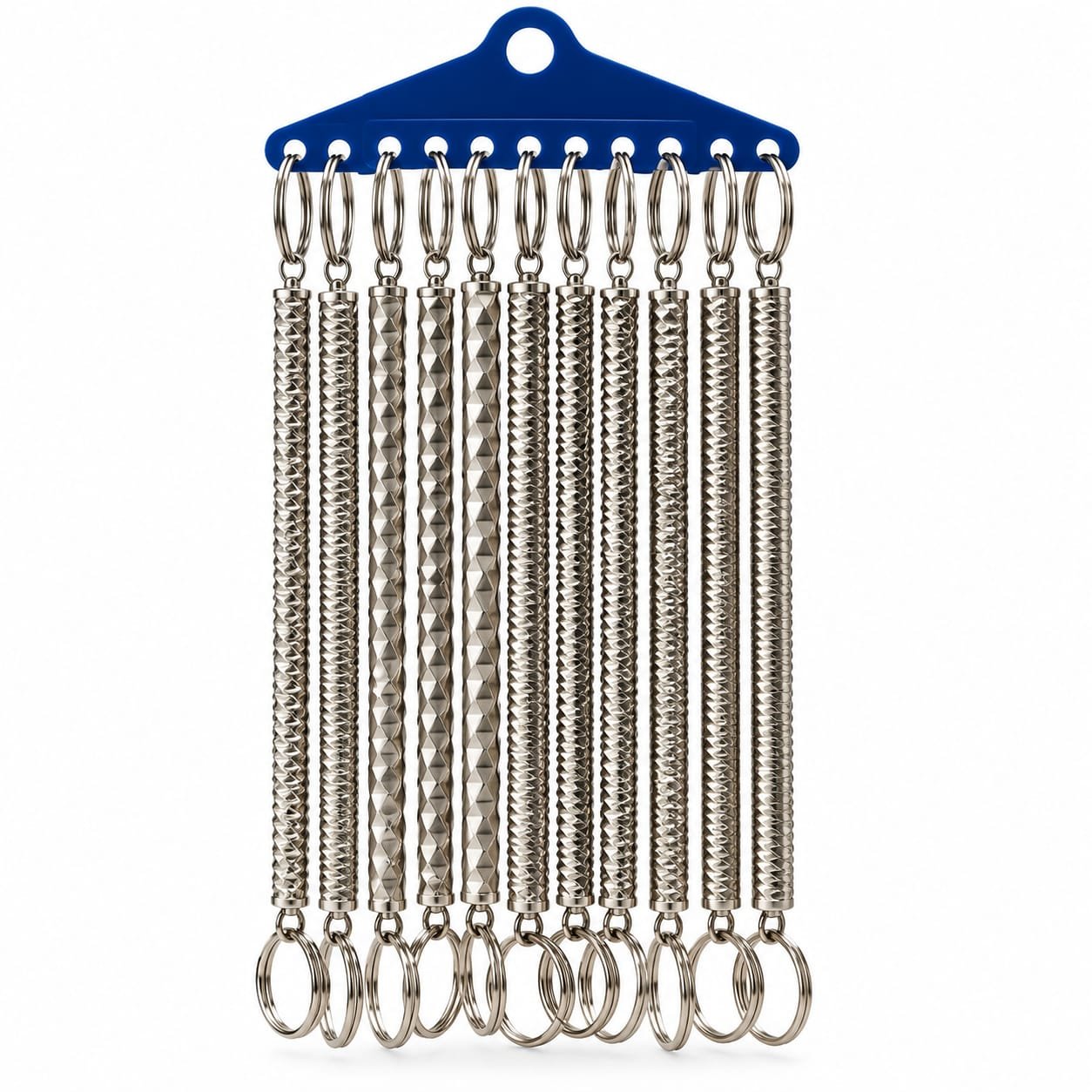 Spring Coil Metal Keychain (Spiral / Flexible Keychain)
