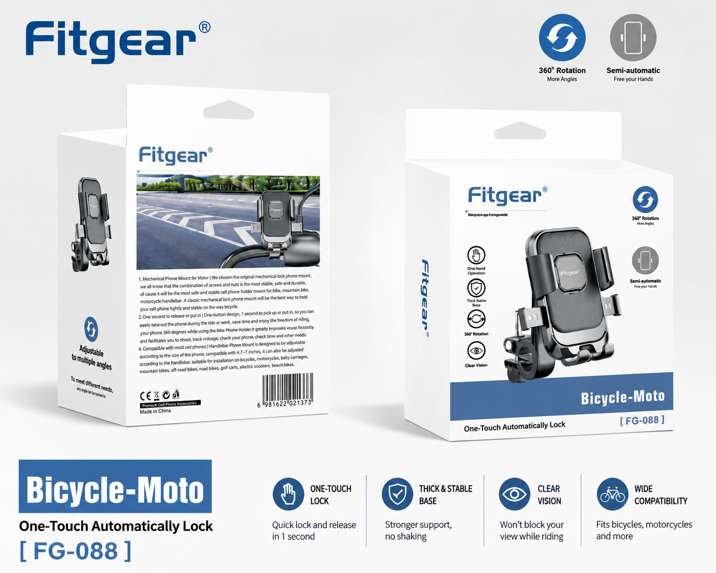 Fitgear Fg088 Bike Mobile Stand