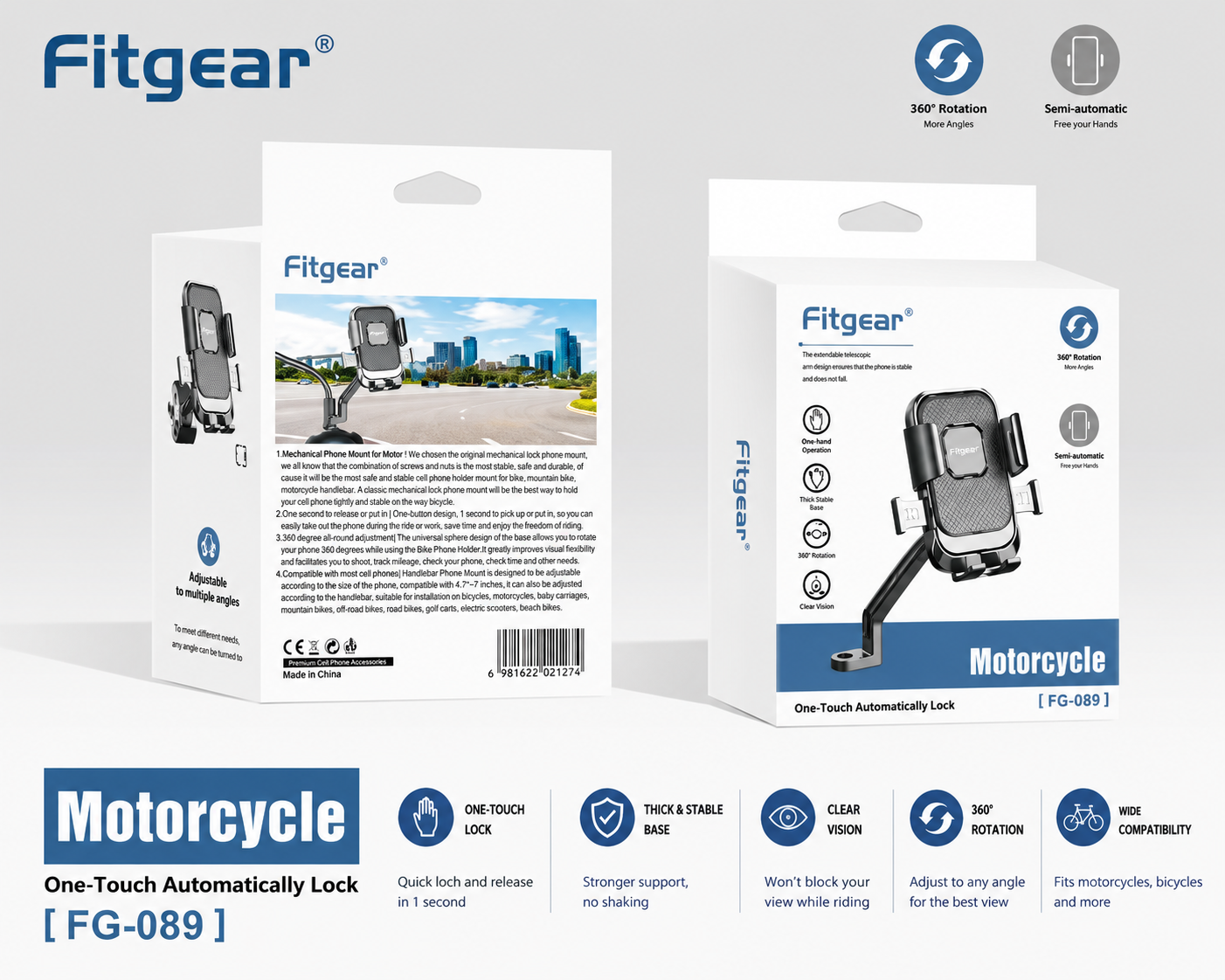 Fitgear Fg089 Bike Mobile Stand