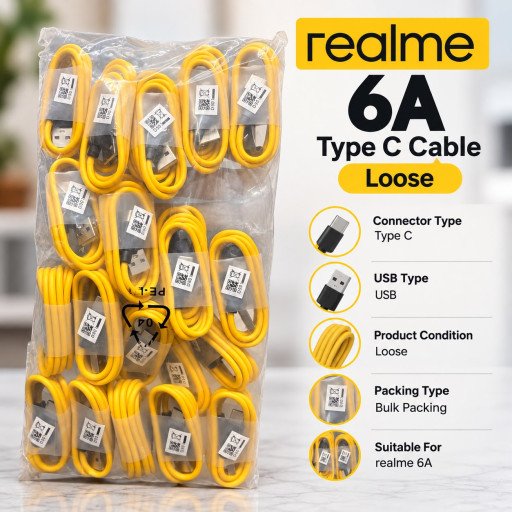 Realme 6A Type-C Cable